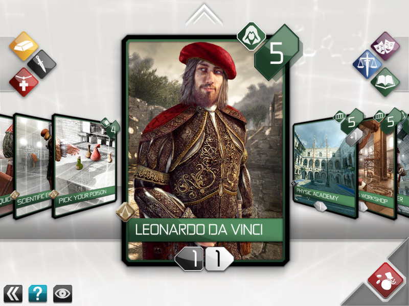 Illustration for article titled Assassin's Creed Recollection Brings Deep Card-Based Strategy Assassination to the iPad